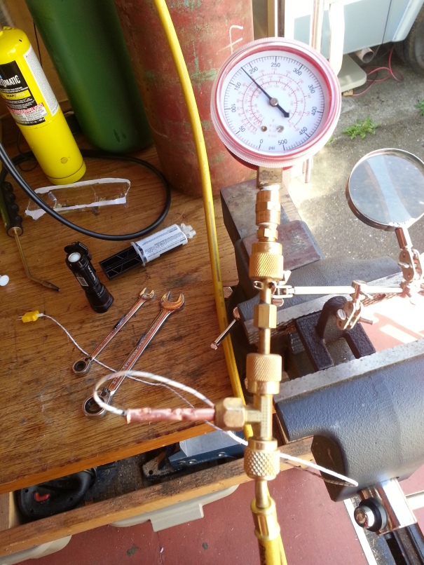 pressure testing thermistor